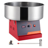 Electric Cotton Candy Machine, 1000W Candy Floss Maker, Commercial Cotton Candy Machine with Stainless Steel Bowl, and Sugar Scoop, Perfect for Home Kids Birthday, Family Party (Red)